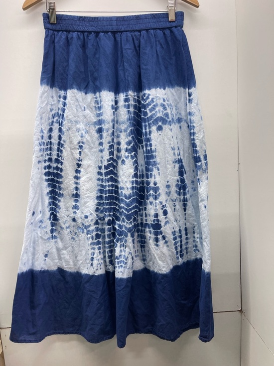 Tantrums Dresses & Skirts - Tantrums Navy and White Tie-Dye Boho Festival Maxi Skirt